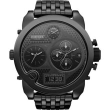 Diesel Watch, Mens Analog-Digital Chronograph Black Ceramic Bracelet 5