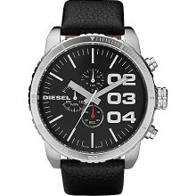 Diesel Watches Advanced Black and Silver