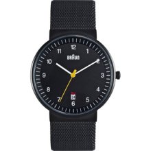 Dietrich Lubs and Dieter Rams: Braun Men's Analog Watch BN32BKBKMHG