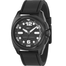 DKNY Black Stainless Steel Women's Watch NY4898