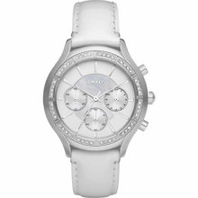 DKNY Chronograph Crystals White Dial Women's watch NY8253