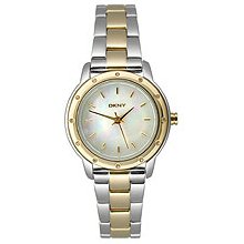 DKNY Crystals Mother-of-pearl Dial Women's watch