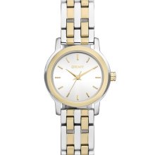 DKNY 'Essentials' Two Tone Bracelet Watch