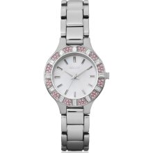 Dkny Glitz Ny8487 | Metal Bracelet | Mother Of Pearl Dial | 29.5mm | 50m |