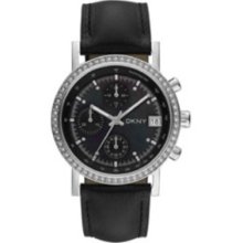 DKNY Glitz Silver-Tone Dial Women's Watch