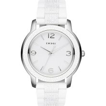 DKNY Glitz White Dial Women's Watch NY8423