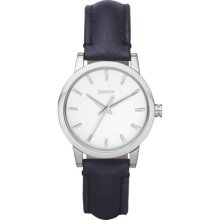 DKNY NY8305 Leather Strap with Glitz Women's Watch