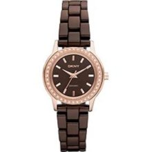 DKNY NY8531 Ceramic with Glitz Womens Watch