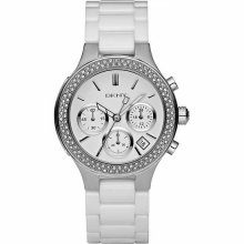 Dkny White Ceramic Ladies Watch