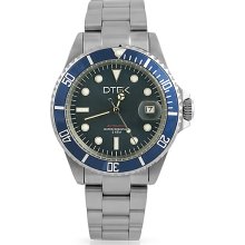 DTEK 005 Full Steel Automatic Diver Watch Blue