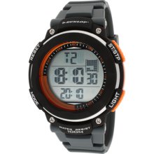 Dunlop Watches Men's Volcano Digital Multi-Function Grey Rubber Grey