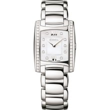 Ebel Brasilia Lady Diamond Marker 28mm Watch - Mother of Pearl Dial, Stainless Steel Bracelet 1215776 Sale Authentic