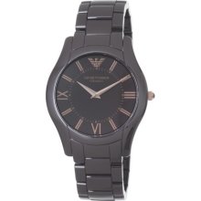 Emporio Armani AR1444 Ceramica Men's Brown Ceramic Watch