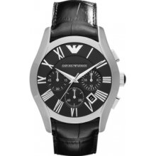 Emporio Armani Ar1633 Classic Black Chronograph Watch Rrp Â£279