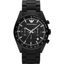 Emporio Armani AR5981 Sportivo Men's Black Chronograph Watch