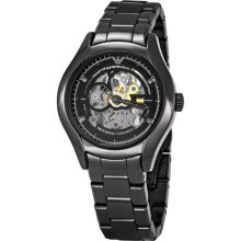 Emporio Armani Black Ceramic Crystal Women's Watch AR1423