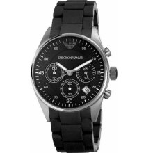 Emporio Armani Chronograph Silicone Men's Watch AR5868