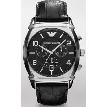 Emporio Armani Leather Mens Watch AR0347