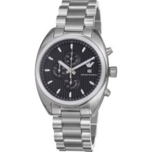 Emporio Armani Men s Quartz Chronograph Stainless Steel Bracelet Watch