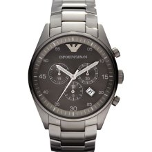 Emporio Armani Round Bracelet Watch Gunmetal