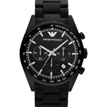 Emporio Armani Round Silicone Bracelet Watch