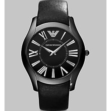 Emporio Armani Slim Round Stainless Steel Watch - No Color