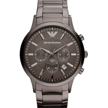 Emporio Armani Stainless Steel Bracelet Watch Gunmetal