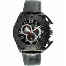 Equipe Paddle Men's Watch with Black Case and Dial