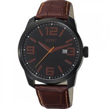 Esprit Quartz Animate Brown Mens Sports Watch ES103842003