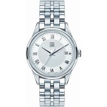 ESQ 07301280 Men's Harrisson Stainless Steel White Dial Watch