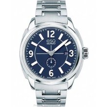 ESQ 07301409 Watch Excel Mens - Blue Dial Stainless Steel Case Quartz Movement