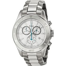 ESQ Aston Chronograph White Dial Stainless Steel Mens Watch 07301330