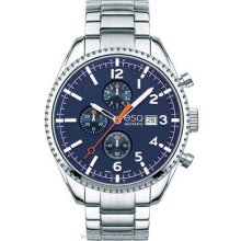 ESQ Movado Catalyst Chronograph Blue Dial with Gear-Edge 07301429