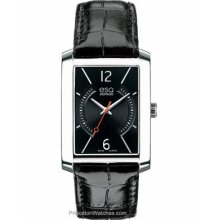 ESQ Movado Mens Synthesis Strap Watch Black Dial 07301406