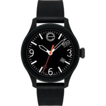 ESQ One Black Dial Black Silicone Unisex Watch 07301442