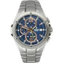 Festina Steel Collection Chronograph Textured Blue Dial Men's watch #F6798/5