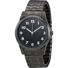 FMD Black Dial Expanding Bracelet Mens Watch ZRT15517F9