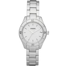 Fossil ES2901 Stella Mini Silver-Tone Aluminum Women's Watch