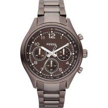 Fossil Flight Brown Ion Chronograph Ladies Watch CH2811