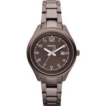 Fossil Flight Brown Ladies Watch AM4383