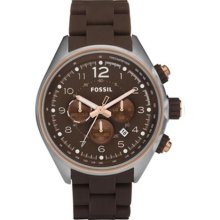 Fossil Flight Silicone Chronograph Mens Watch Ch2727