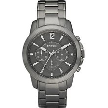 Fossil Grant Smoke IP Watch In Grey