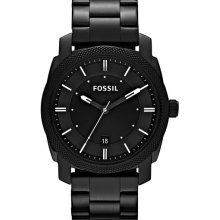 Fossil 'Machine' Bracelet Watch, 42mm Black