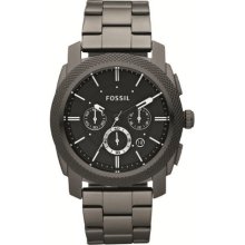 Fossil Machine Stainless Steel Watch - Smoke