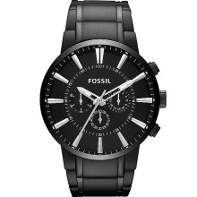 Fossil Machine Watch In Black