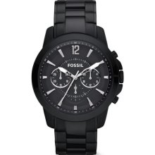 Fossil Men's Grant FS4723 Black Stainless-Steel Quartz Watch with