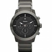 Fossil Men's Gunmetal Stainless Steel Watch (FS4680)