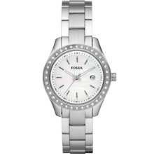 Fossil 'Mini Stella' Crystal Bracelet Watch, 30mm