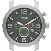 Fossil Nate Stainless Steel Watch Case - Green - C241004