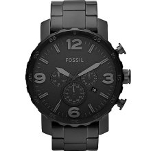 Fossil Nate Watch In Black